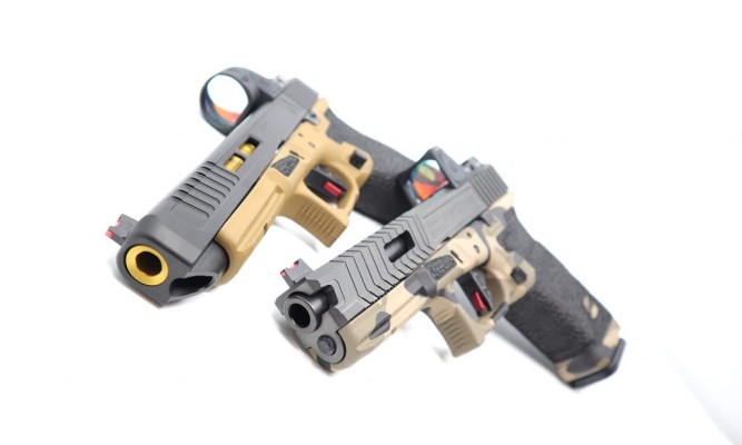Custom Glock 34 and 17