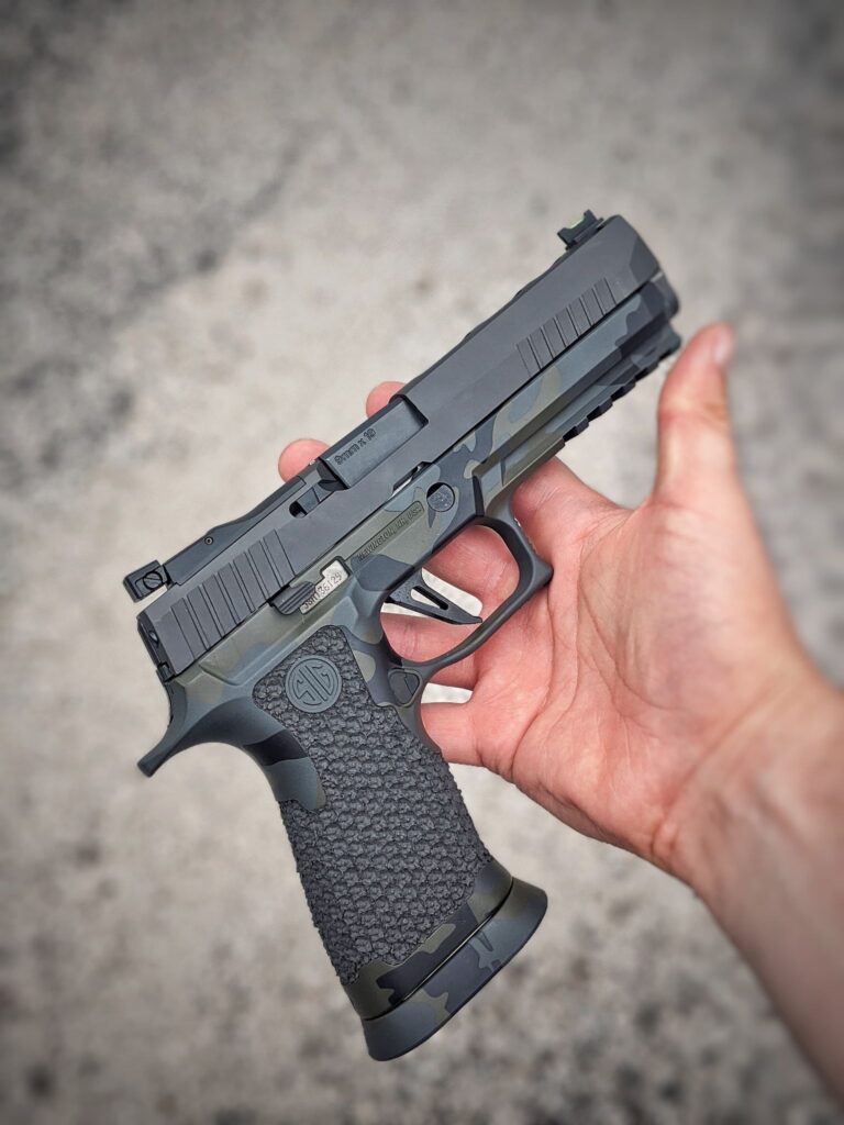 Sig P320 Stippling & Frame Work Custom P320 Stippling