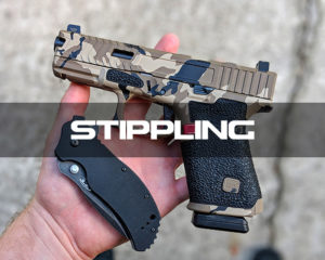 custom glock stippling