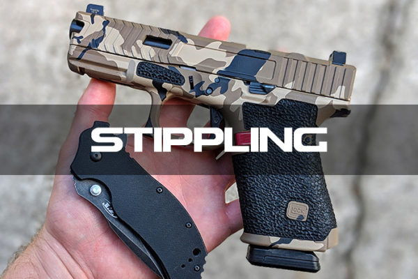 custom glock stippling