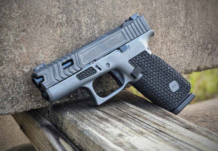 Custom 43x build with Guardian slide cut and stippling